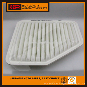 Filtro de aire usado para Toyota Crown Filtro de aire 17801-0P020